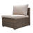Siardus 110.2'' Wide Reversible Steel Patio Sectional with Cushions-1632185208-1632185212