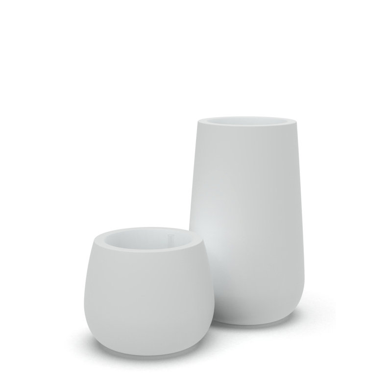 Kisha Pot Planter, White