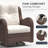  8 Pieces Outdoor Patio Furniture Set With Fire Pit Table, Rattan Wicker Sectional Swivel Rocker Chairs Sets With Ottomans, Swivel Glider Chair And Coffee Table-514224975-514224972