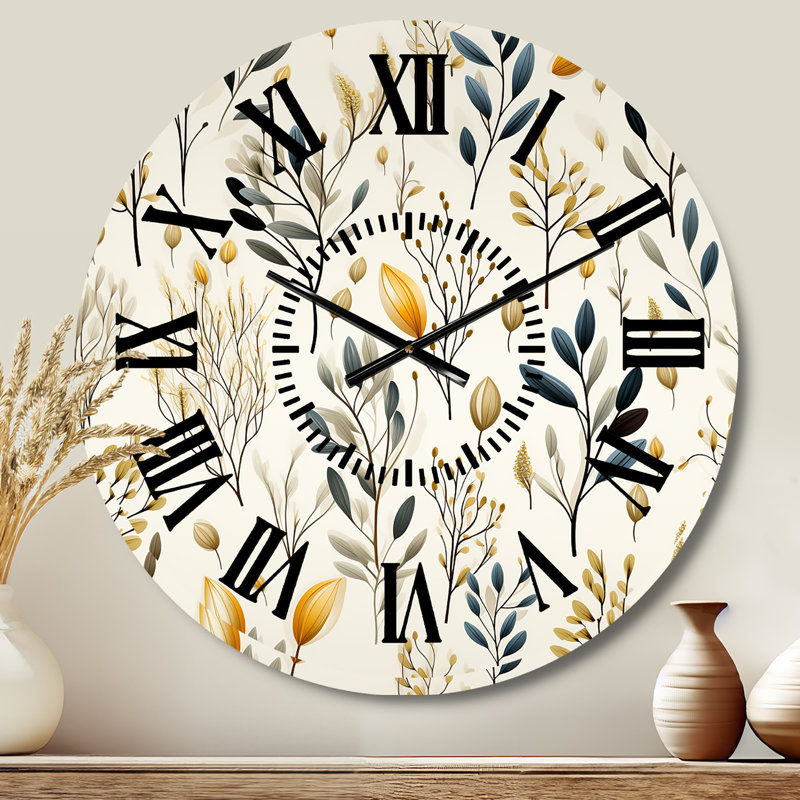 Horloge murale Minimalist Nature, Médium