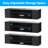 4 Piece Floating Shelf with Adjustable Shelves
