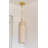 Coven 1 - Light Aged Brass Single Pendant-373830170