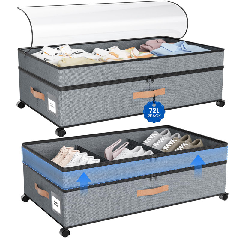 Rebrilliant Fabric Underbed Storage