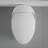 Egg Shaped Smart Toilet with Built-in Bidet Intelligent Modern Toilet with LED Display, Auto Open/Close Seat, Warm Water & Dryer, 4 Washing Modes-113957273