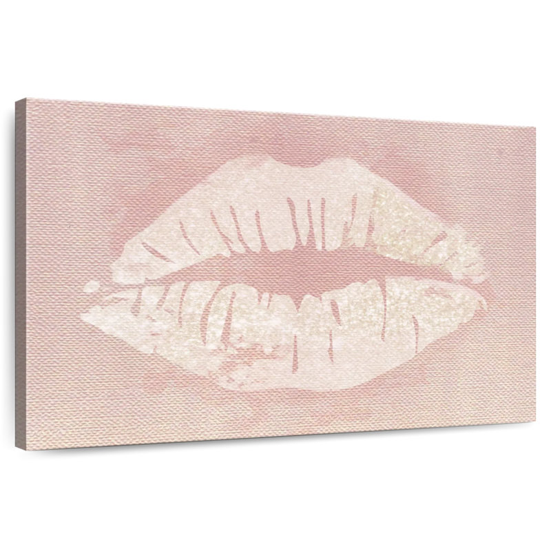 Shuttleworth Glitter Lips, 20" H x 30" W
