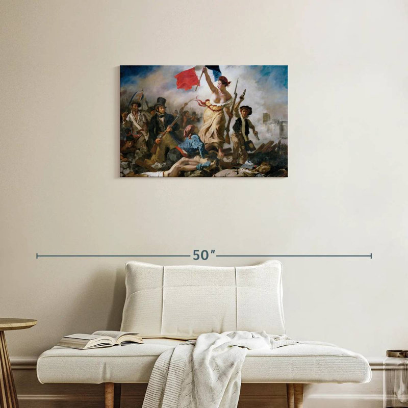 Keiri Liberty guidant les gens, H 20 po x l 30 po