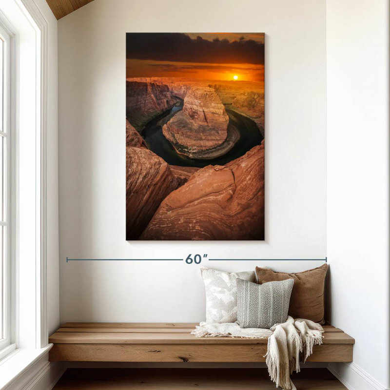 Alvord Arizona Horseshoe Bend, H 48 po x l 32 po