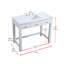 Ensemble de meuble-lavabo simple 42 po Hudson-93548971