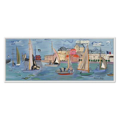 " The Regattas By Raoul Dufy - Canvas " by Raoul Dufy