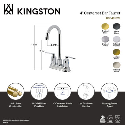Robinet de bar Kingston