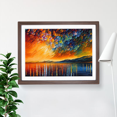 Glowing Lake Vol.2 - Framed Print