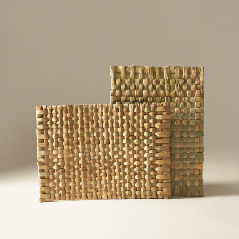 S/4 Handwoven Reed Placemats