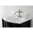 Kingston Brass Nautical Single-Handle 1-Hole Deck Mount Bathroom Faucet with Push Pop-Up and Deck Plate-50999989-58299263