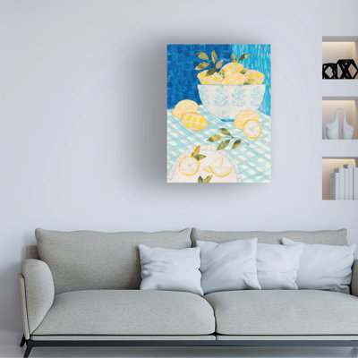Art mural sur toile, citrouille et bolognaise «Bacheline Courtney»