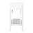 Elin 65'' Console Table, White