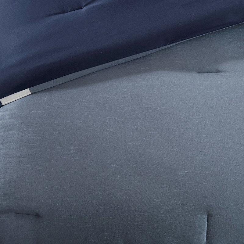 Bleu marine très grand - 7 pièces, 100%, des coussins décoratifs, ajoute une touche classique à votre chambre à coucher