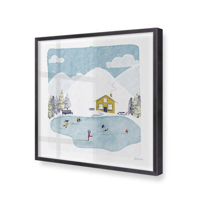 Winter Skating Adventure Print