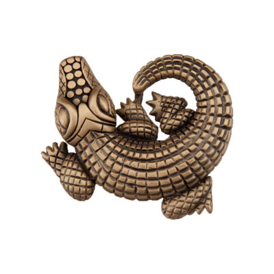 Alligator Cabinet Knob