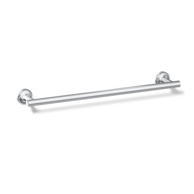 Kohler Purist Wall Mounted Round Towel Bar, Metal Wall-Mounted Towel Holder