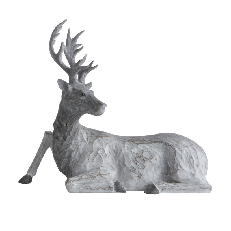Figurine de cerf en résine