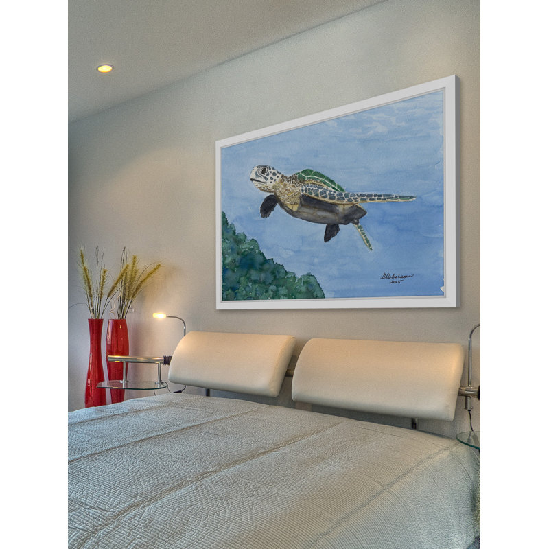 Glenda Roberson - Single Picture Frame Painting, 41cm H x 61cm W x 3.81cm D