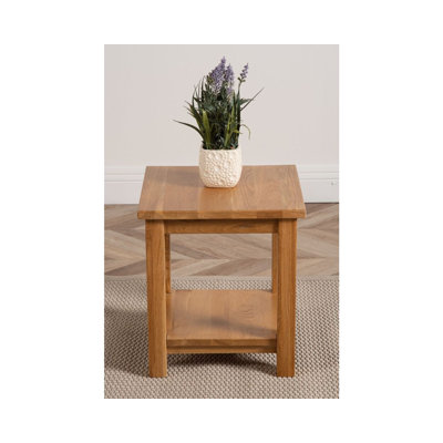 Reighan Solid Wood End Table