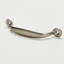 Everly Unlacquered Brass 3" Centers Screen Door and Drawer Pulls-1229231630