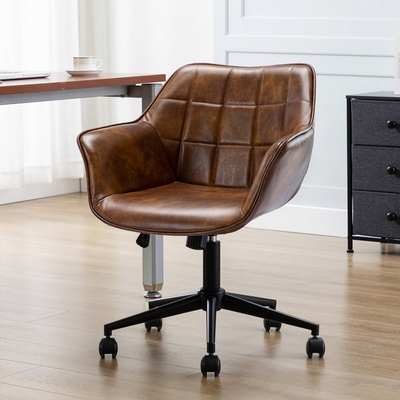 Task Chair, Yellow Brown