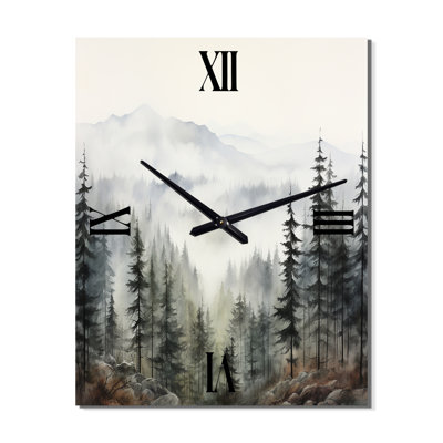Jeily - Horloge murale florale
