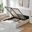 Lit plateforme tapissier avec rangement Braya Luxury Boucle-123040674-123040676