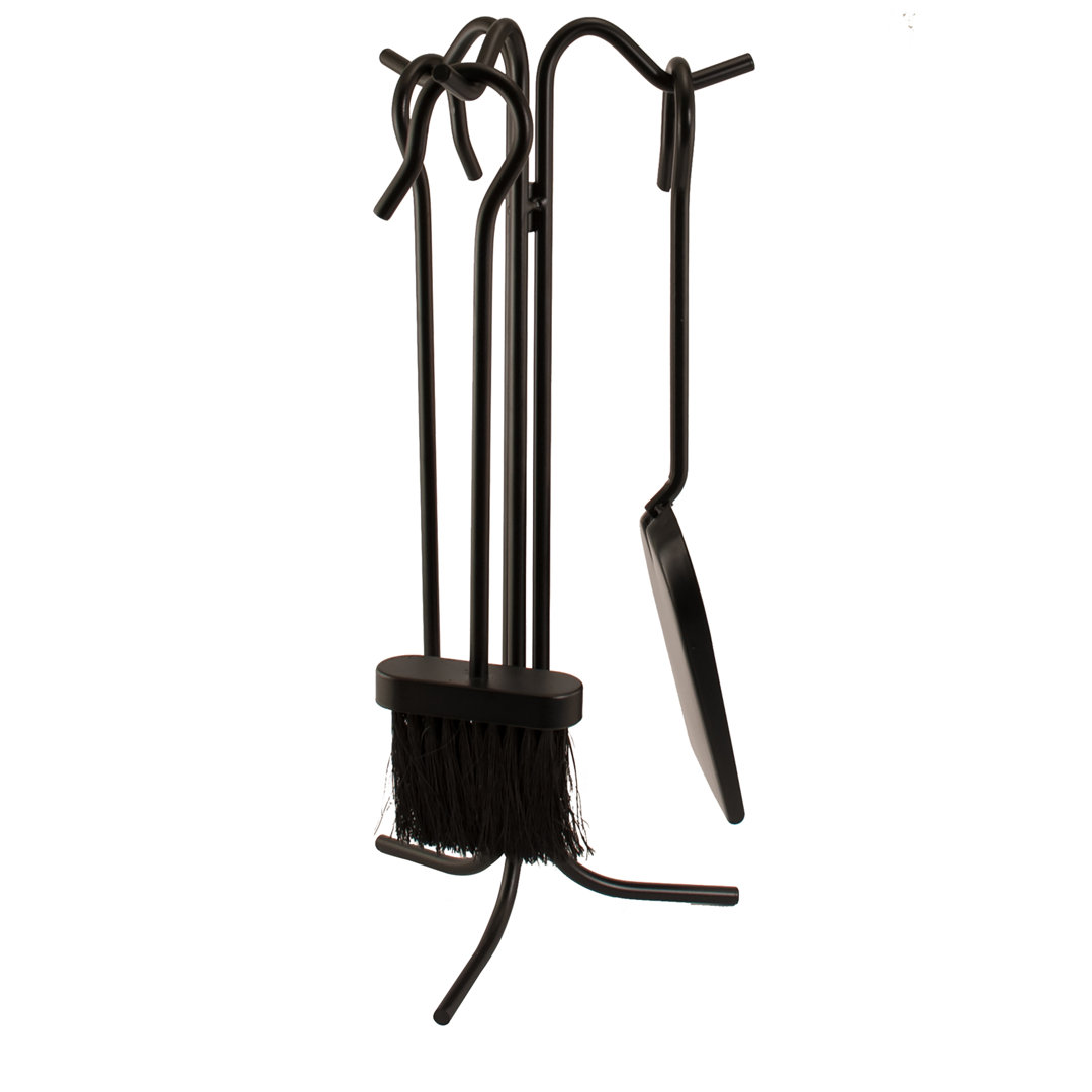 Steel Fireplace Tool Set