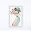 «Flower and Butterflies II», reproduction encadrée-50108250