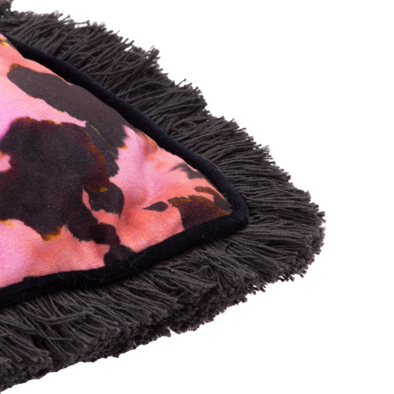 Collette Animal Print Square Cushion