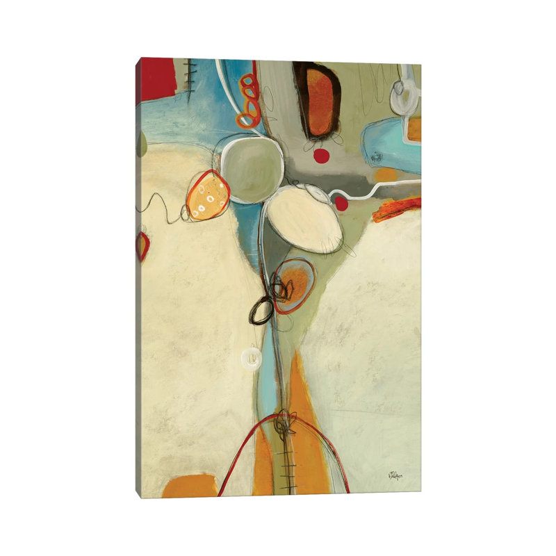 Lisa Ridgers - Wrapped Canvas Painting, 30.48cm H x 20.32cm x W 1.91cm D
