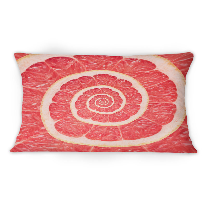 Abstract Reversible Throw Pillow