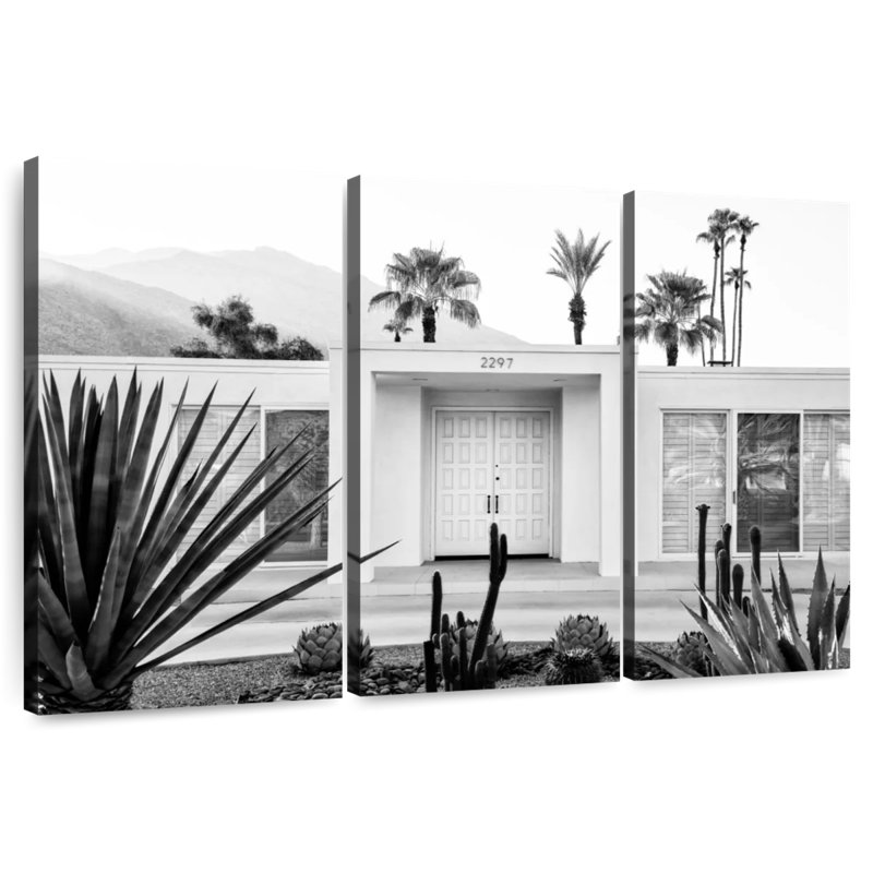 Nicci Black California - Palm Springs White House, H 36 po x l 57 po