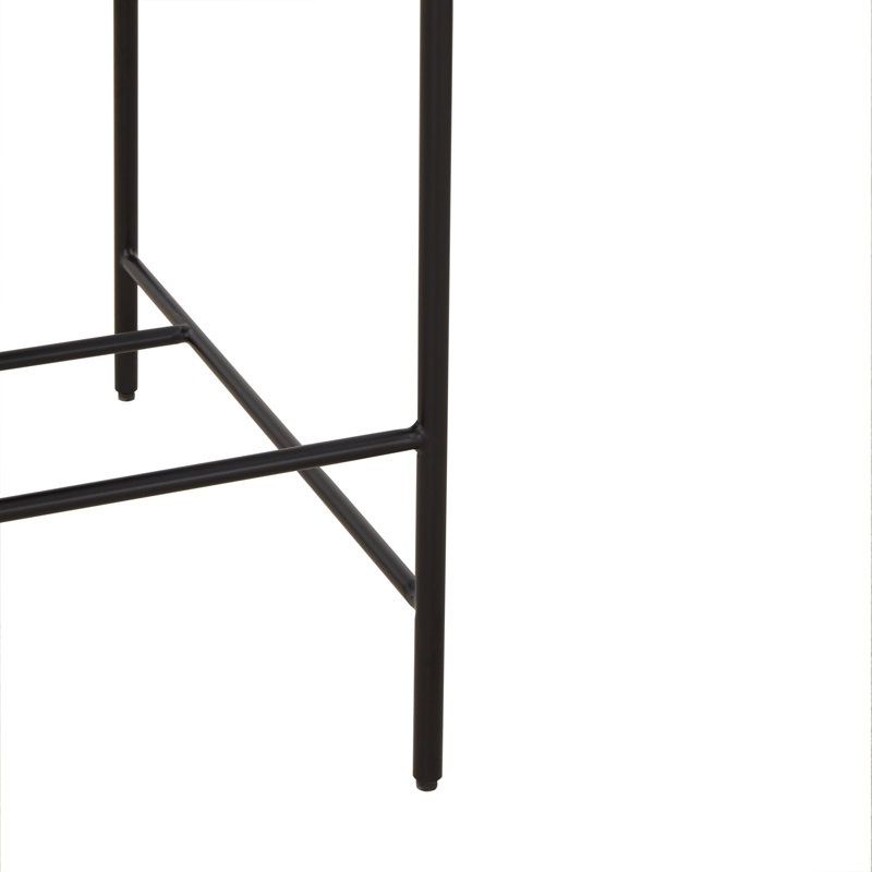 Tabouret de comptoir Eila, Ivoire