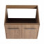 Armoire de salle de bain avec lavabo, portes à fermeture douce, conception à fixation flottante-541852213