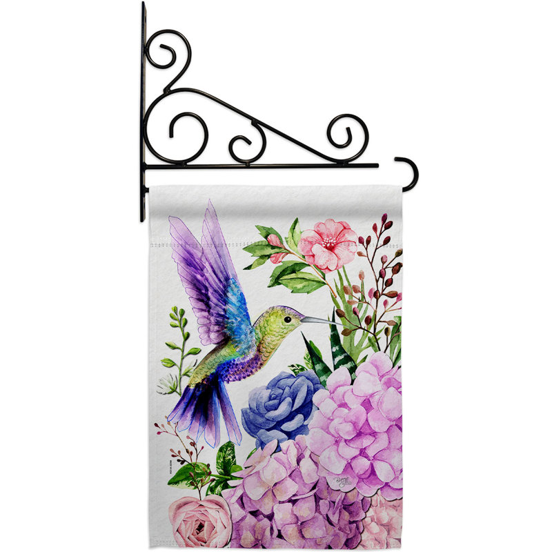 Ensemble de drapeaux en polyester double face 18 po x 13 po