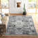 Tapis oriental bleu / ivoire Christa
