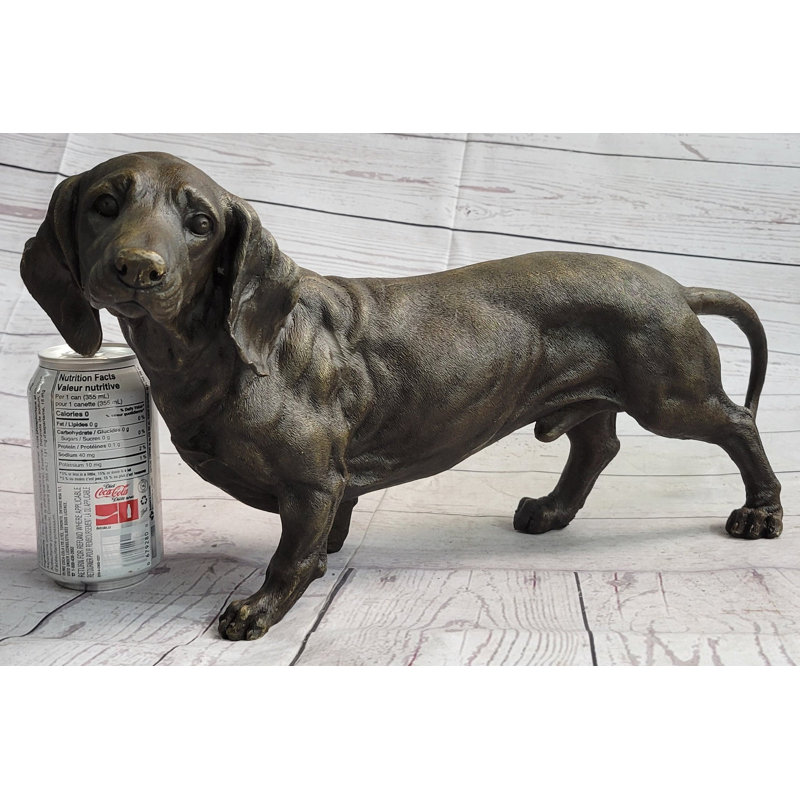 Figurine sculpture teckel Weiner