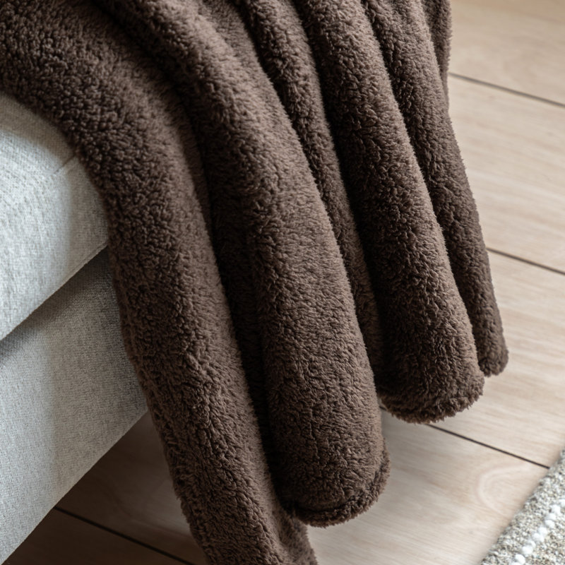 Throw Blanket, Brown