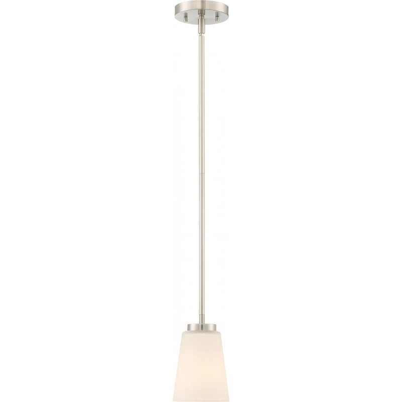 Naccarato 1 - Light Single Pendant, Brushed Nickel