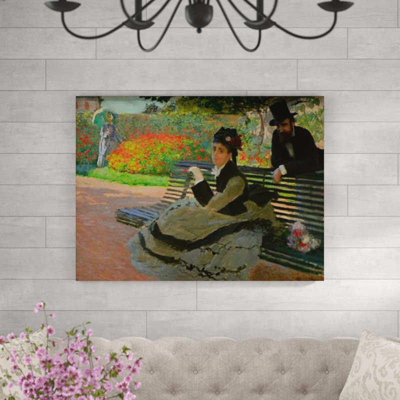 Claude Monet - Wrapped Canvas Painting, 60cm H x 80cm W x 1.8cm D