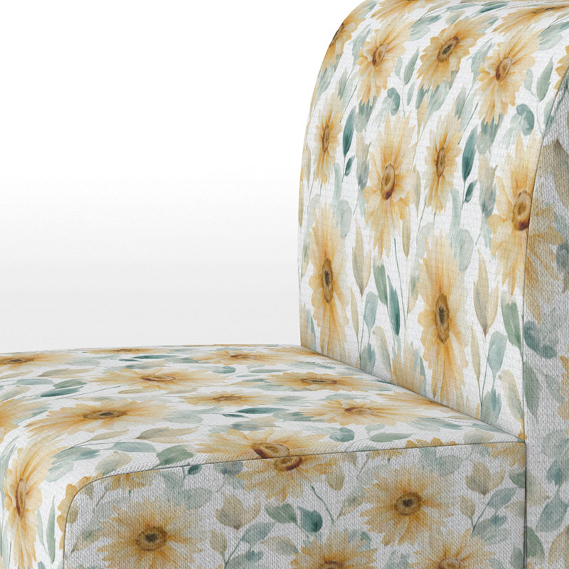 Fauteuil de chambre Floral, Sans accoudoir