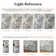 Modern Abstract Machine Washable Area Rug With Non-Slip Rubber Backing