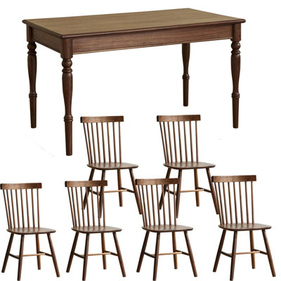 American modern rectangular dining table