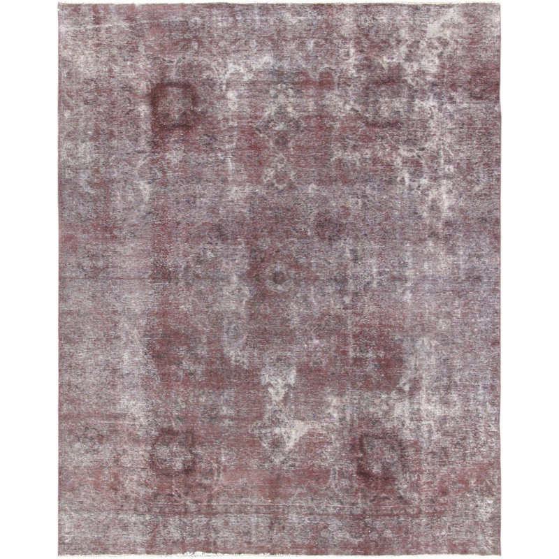 Damiansville Oriental Area Rug in Purple