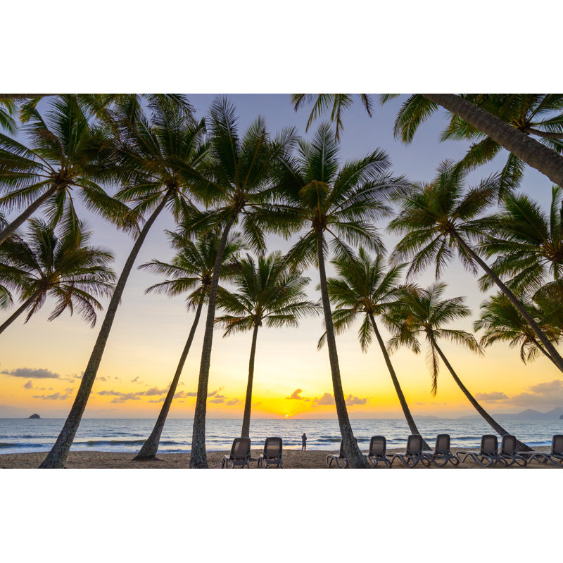 Galesburg Sunrise in Carins 1 Piece Wrapped Canvas Wall Art, 30cm H x 46cm W x 3.8cm D