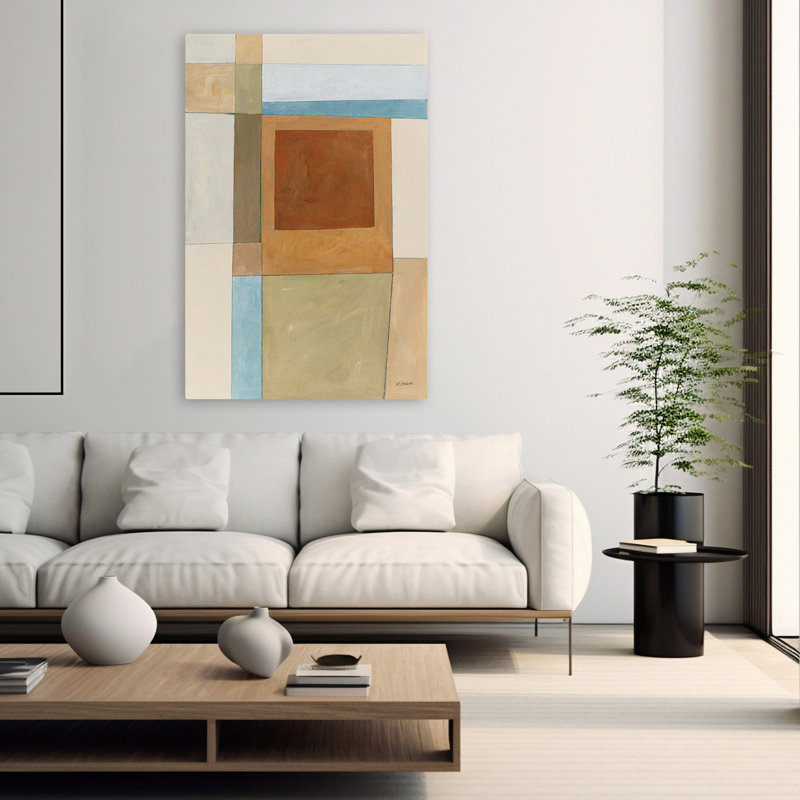 Moderne et contemporain à l'attention, H 60 po x l 40 po
